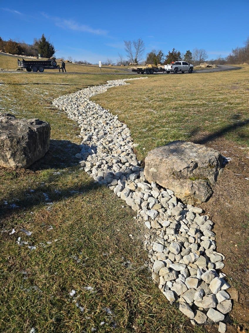 Dry Creek Installation in Washington, MO