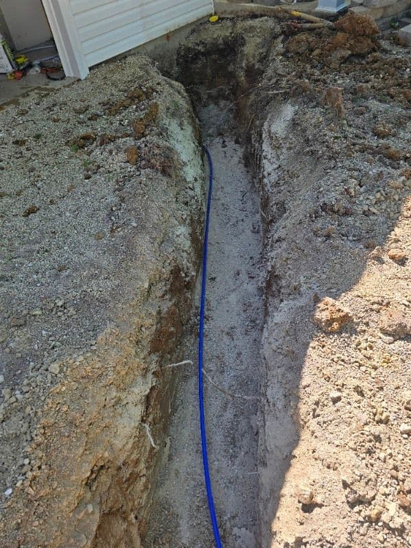 Gallery photos for Efficient Water Line Installation in Union MO: Image #1