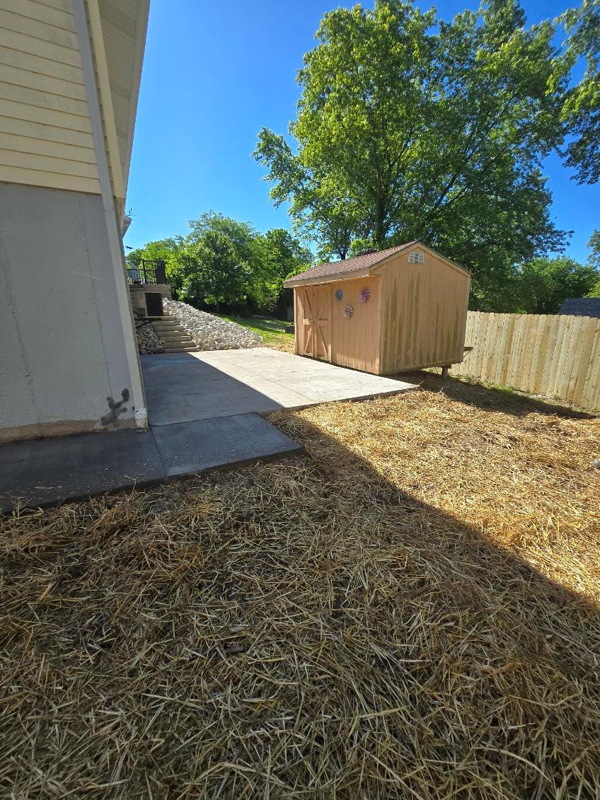 Gallery photos for Backyard Walkway and Steps Transformation: Image #1