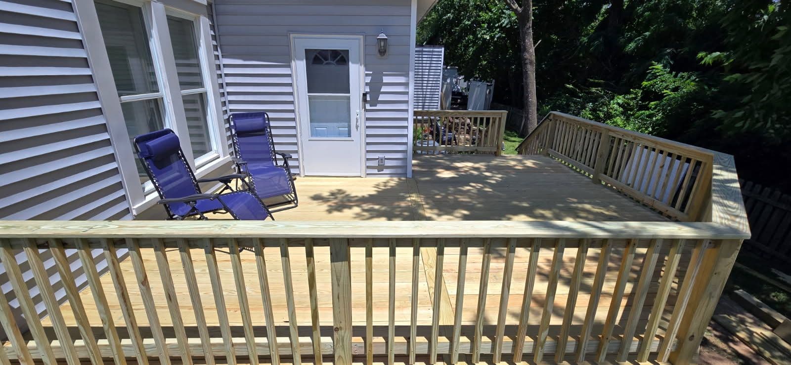 Stunning All-Wood Deck Transformation in Pacific image