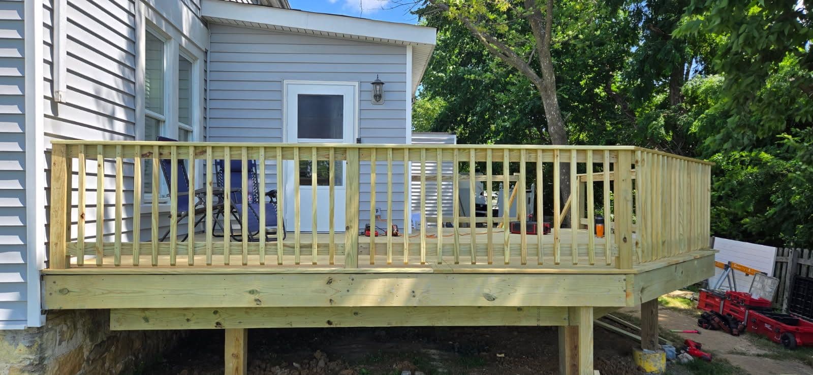 Gallery photos for Stunning All-Wood Deck Transformation in Pacific: Image #2